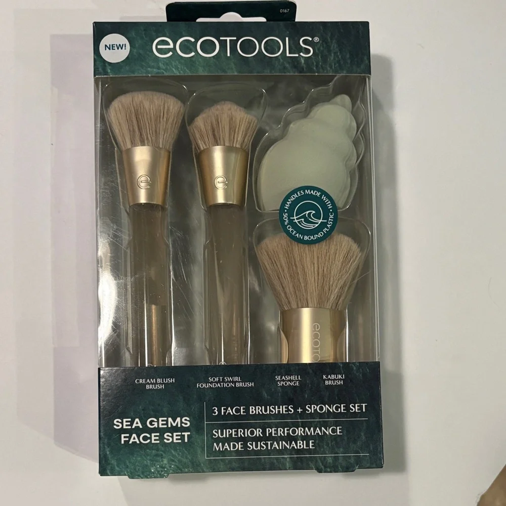 Eco tools Sea Gems Face set. NIB